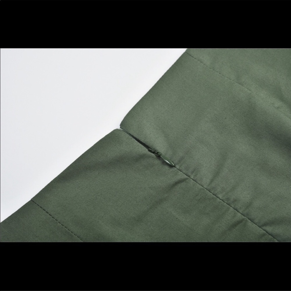 NEW Olive Green Two Piece Outfit - Picture 5 of 8